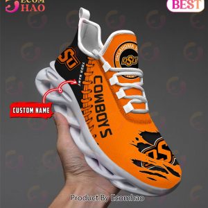 NCAA Oklahoma State Cowboys Personalized Max Soul Shoes Custom Name