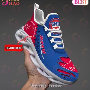 NCAA SMU Mustangs Personalized Max Soul Shoes Custom Name