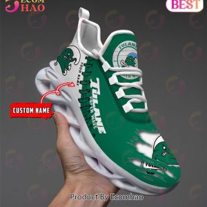 NCAA Tulane Green Wave Personalized Max Soul Shoes Custom Name