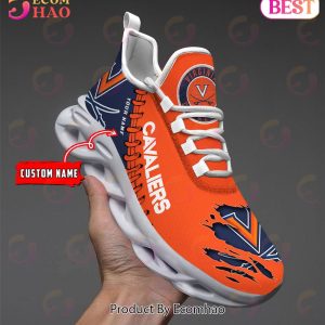 NCAA Virginia Cavaliers Personalized Max Soul Shoes Custom Name