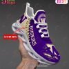 NCAA Washington State Cougars Personalized Max Soul Shoes Custom Name