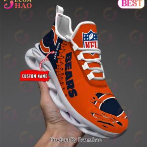 NFL Chicago Bears Personalized Max Soul Shoes Custom Name