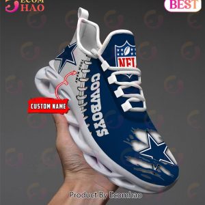NFL Dallas Cowboys Personalized Max Soul Shoes Custom Name