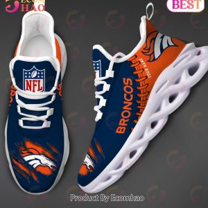 NFL Denver Broncos Personalized Max Soul Shoes Custom Name