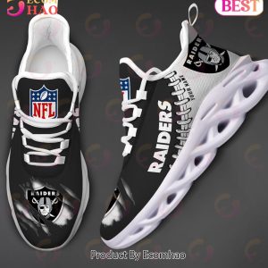 NFL Las Vegas Raiders Personalized Max Soul Shoes Custom Name
