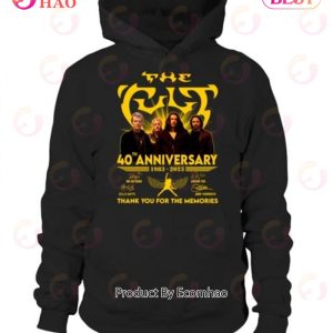 The Cult 40th Anniversary 1983 – 2023 Thank You For The Memories T-Shirt
