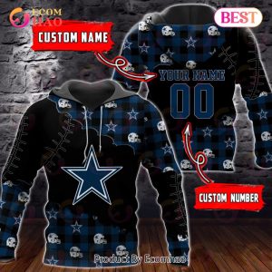 Personalized NFL Dallas Cowboys 3D Flannel Hoodie