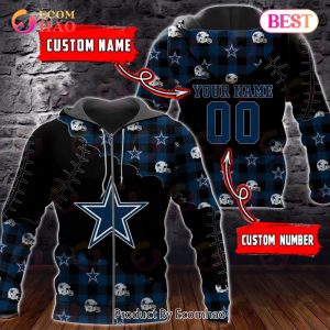 Personalized NFL Dallas Cowboys 3D Flannel Hoodie
