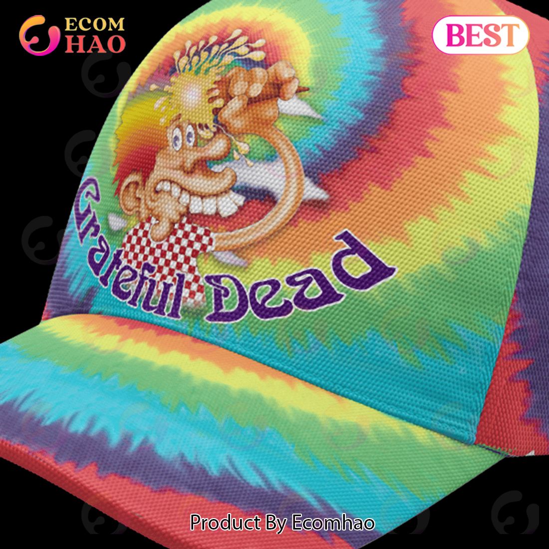 Europe '72 Tie Dye Grateful Dead Cap