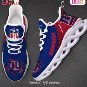 NFL New York Giants Personalized Max Soul Shoes Custom Name