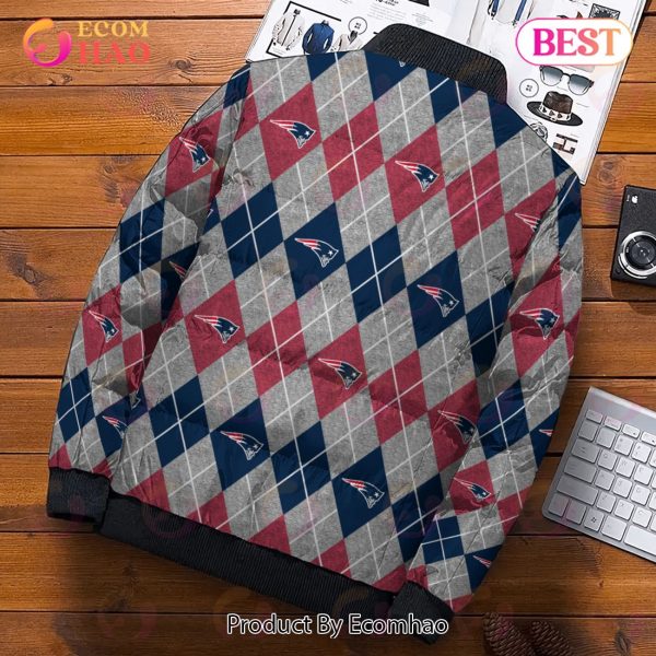 NFL New England Patriots Puffer Jacket 3D