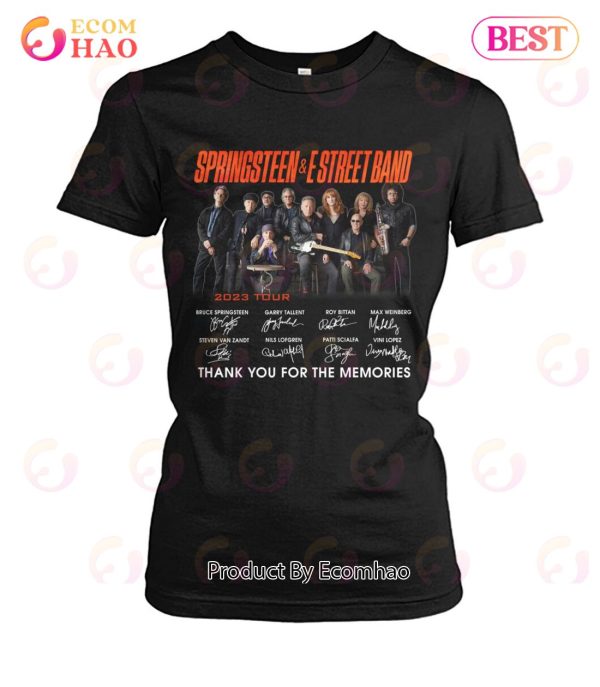 Bruce Springsteen & the E Street Band 2023 Tour Thank You For The Memories T-Shirt