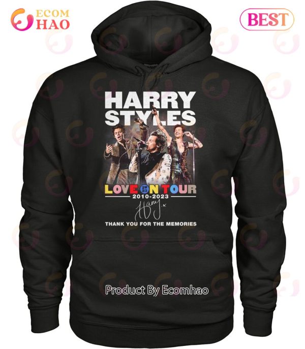 Harry Styles Love On Tour 2010 – 2023 Thank You For The Memories T-Shirt