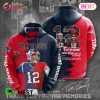 Tampa Bay Tom Brady  12 3D Hoodie