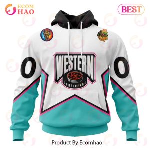 NHL Chicago Blackhawks All-Star Western Conference 3D Hoodie