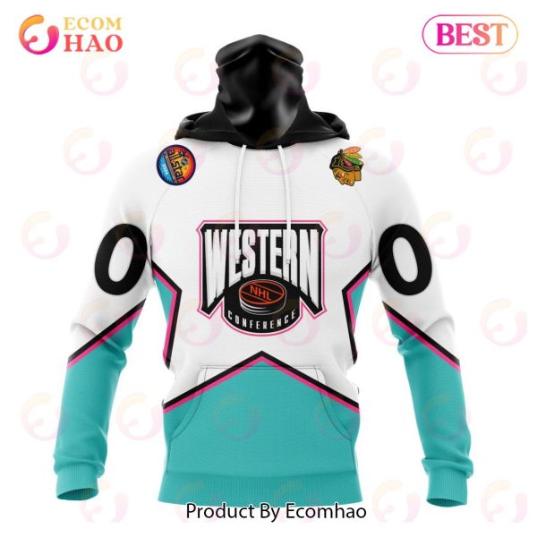 NHL Chicago Blackhawks All-Star Western Conference 3D Hoodie