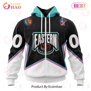 NHL Columbus Blue Jackets All-Star Eastern Conference 3D Hoodie