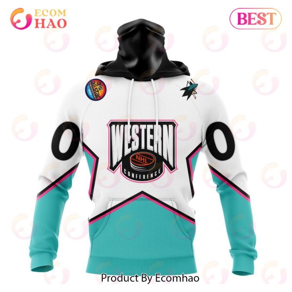 NHL San Jose Sharks All-Star Western Conference 3D Hoodie