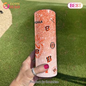 NFL Cincinnati Bengals This Girl Love Football Skinny Tumbler