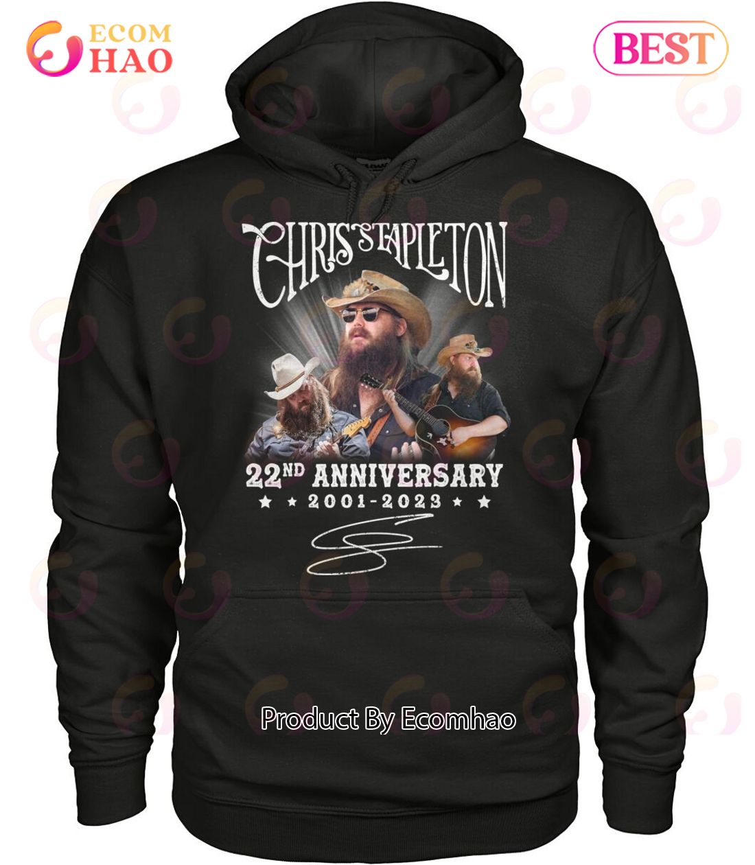 Chris Stapleton 22nd Anniversary 2001 – 2023 T-Shirt