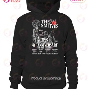 The Smiths 41st Anniversary 1982 – 2023 Thank You For The Memories T-Shirt