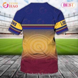 Brisbane Lions Personalized Name 3D T-Shirt