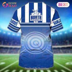 Kangaroos North Melbourne Personalized Name 3D T-Shirt