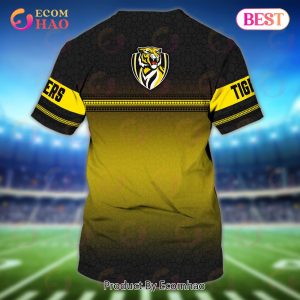 Richmond Tigers Personalized Name 3D T-Shirt