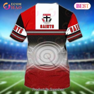 Saints Personalized Name 3D T-Shirt