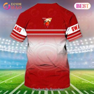 Sydney Swans Personalized Name 3D T-Shirt