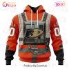 NHL Arizona Coyotes Star Wars Rebel Pilot Design 3D Hoodie