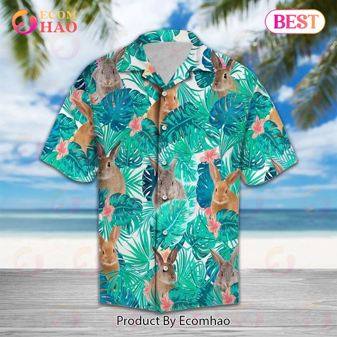 NHL Minnesota Wild Hawaiian Shirt Palm Leaves Beach Gift For Dad