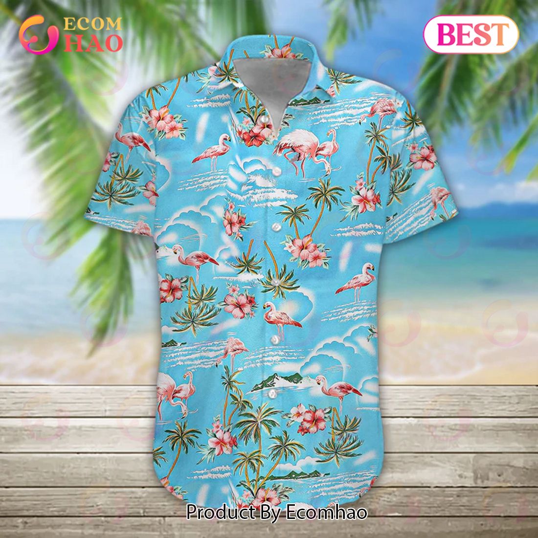 New Flamingo 3D Hawaiian Shirt, Aloha Shirt