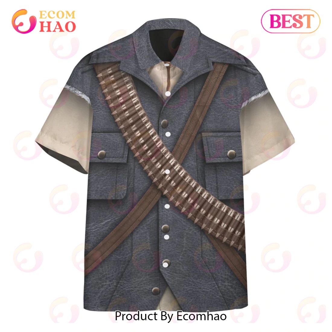 New John Marston Custom 3D Hawaiian Shirt, Aloha Shirt