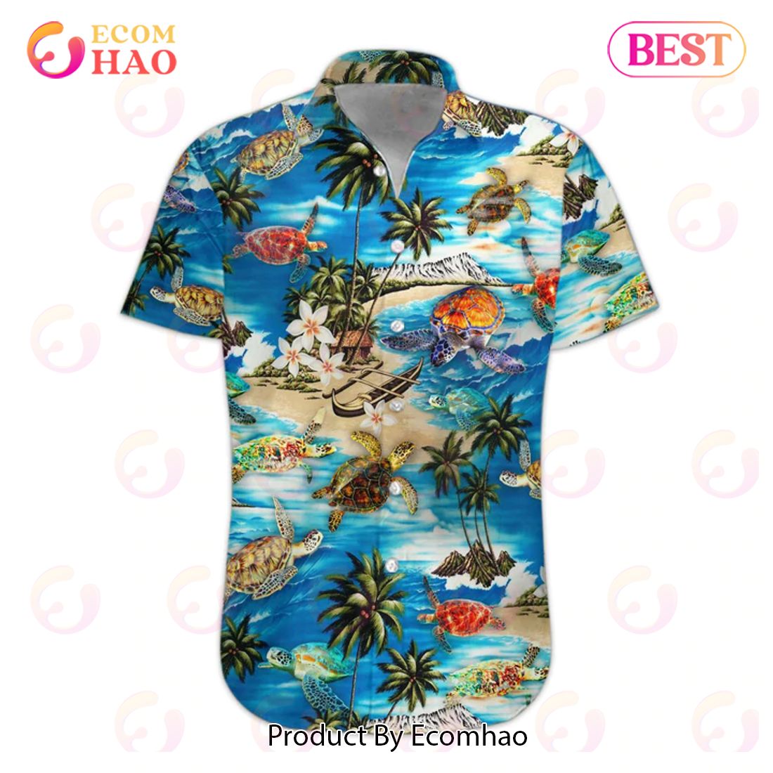 New Sea Turtle 3D Hawaiian Shirt, Aloha Shirt