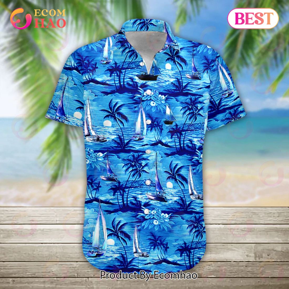 target New Retro 3D Hawaiian Beach Shirt For Summer - YesItCustom