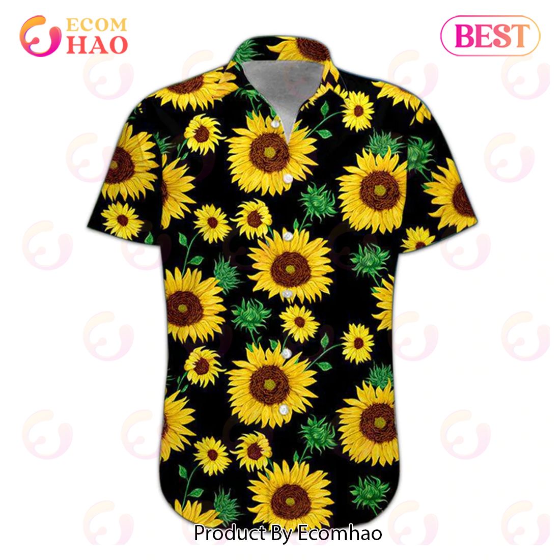 New Sunflower 3D Hawaiian Shirt, Aloha Shirt