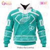 NHL Edmonton Oilers Special Design Honoring Healthcare Heroes 3D Hoodie