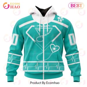 NHL St. Louis Blues Special Design Honoring Healthcare Heroes 3D Hoodie