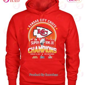 Kansas City Chiefs Super Bowl LVII Champions February 12, 2023 State Farm Stadium T-Shirt