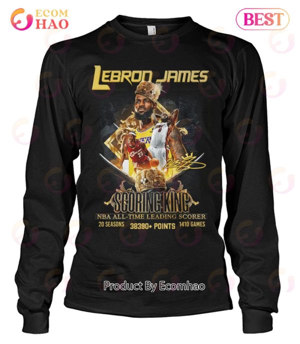 LeBron James Scoring King Nba All Time Leading Scorer T-Shirt