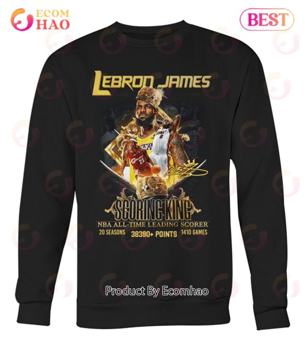 LeBron James Scoring King Nba All Time Leading Scorer T-Shirt