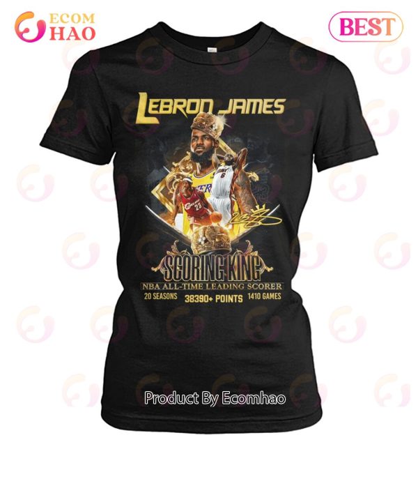 LeBron James Scoring King Nba All Time Leading Scorer T-Shirt