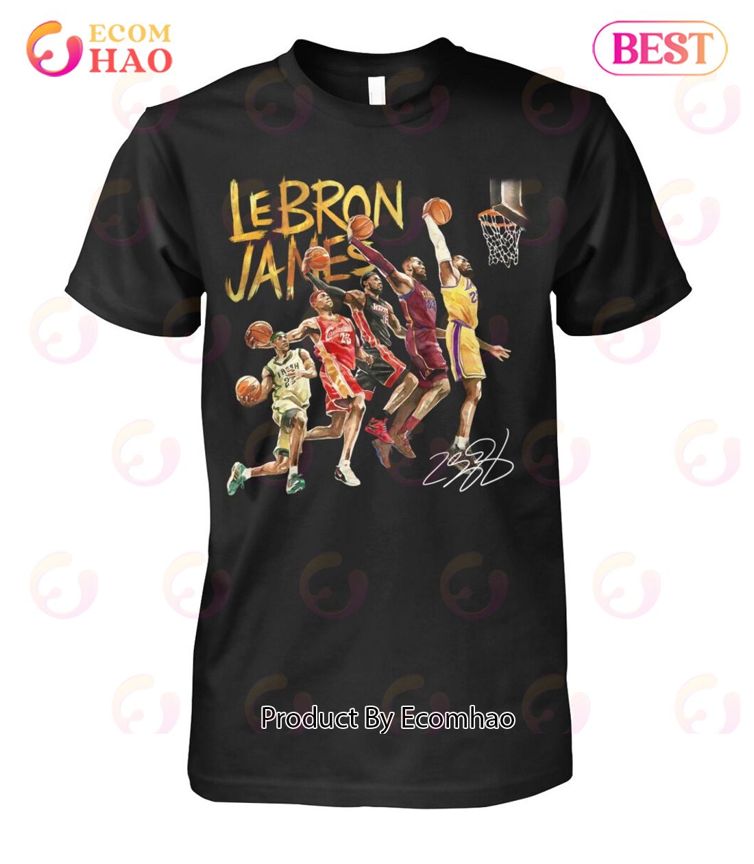 LeBron James Nike T-shirt designed by San Jose 11-year-old – The