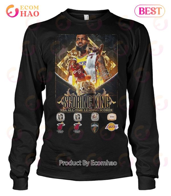 Scoring King Nba All Time Leading Scorer T-Shirt