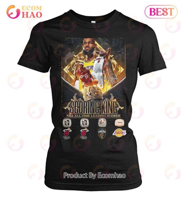 Scoring King Nba All Time Leading Scorer T-Shirt
