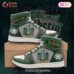 Slytherin Harry Potter Air Jordan High Top, Air Jordan 1 Sneaker Shoes