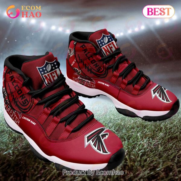 Atlanta Falcons NFL Air Jordan 11 Sneakers Shoes Gift For Fans