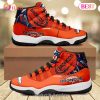 NFL Cleveland Browns Personalized Custom Name Air Jordan 11 Sneaker, Shoes