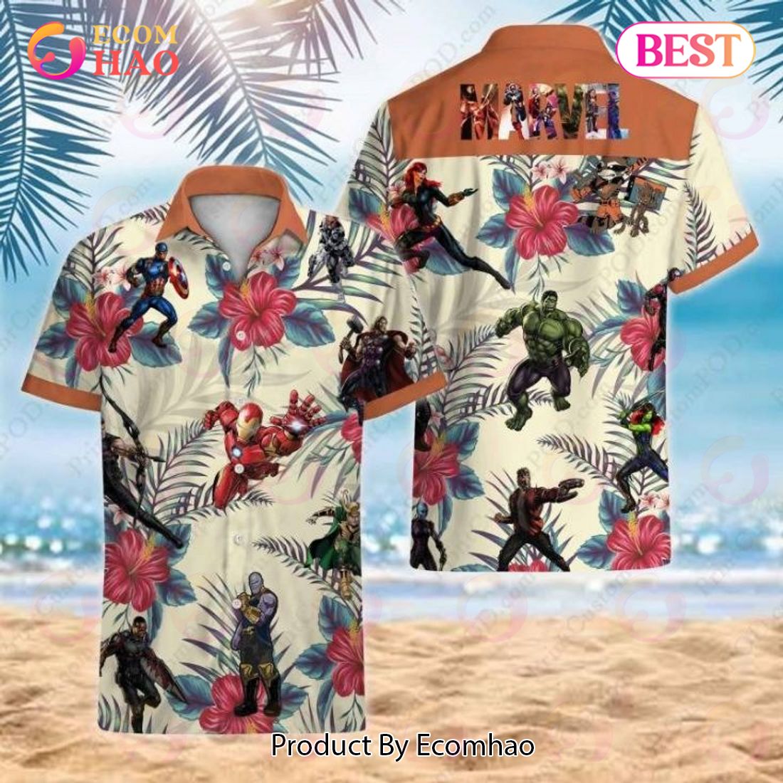 Marvel Avengers Ii Hawaiian Shirt